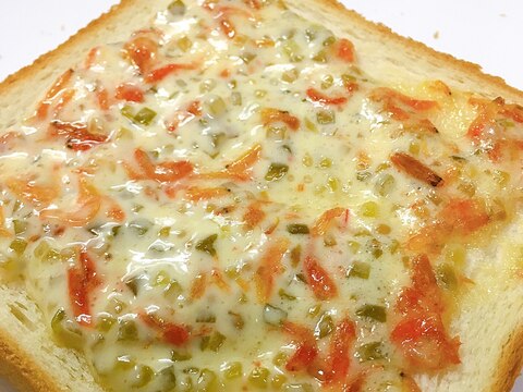 桜えびのタルタルトースト